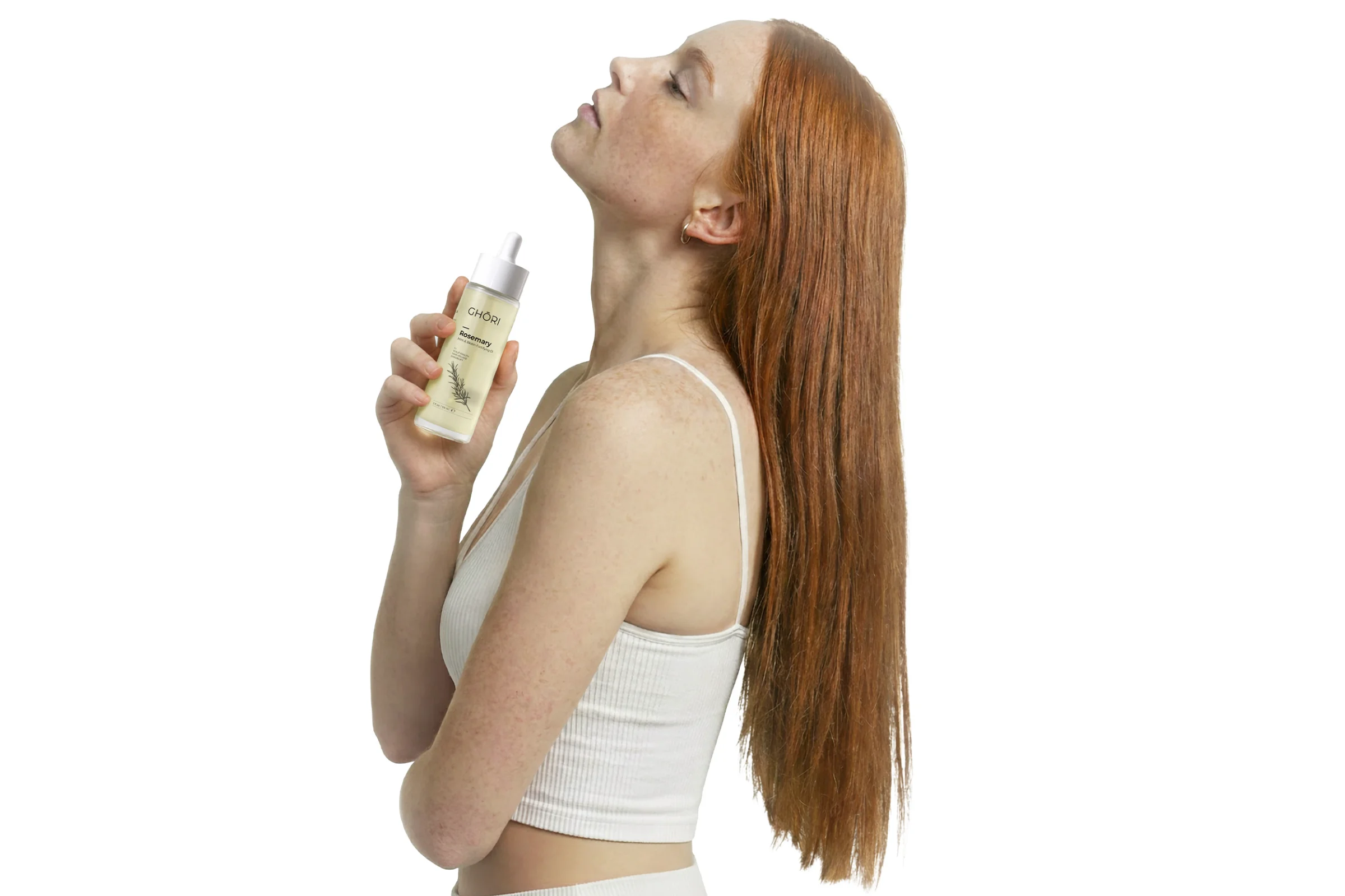 Ghori Rosemary & Biotin Hair Oil with Mint — view 3