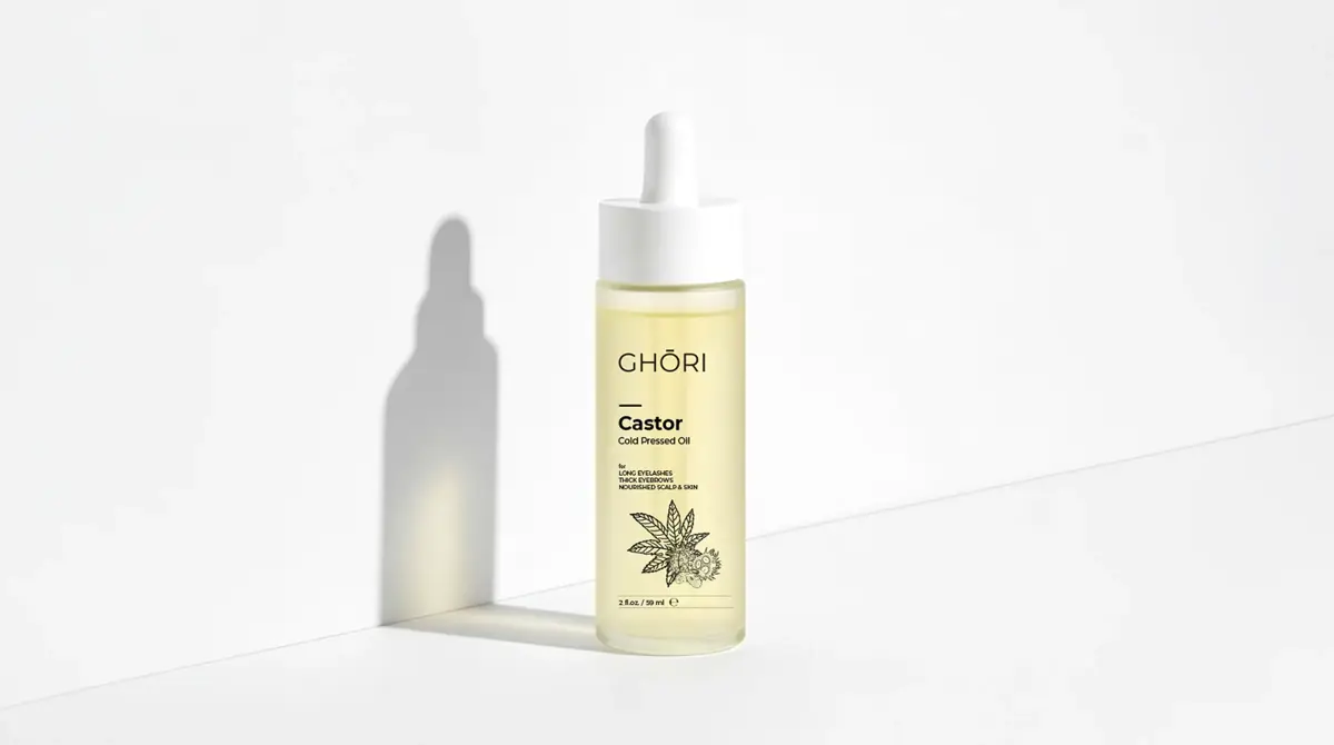 Ghori Premium Cold-Pressed Castor Oil 60 ML