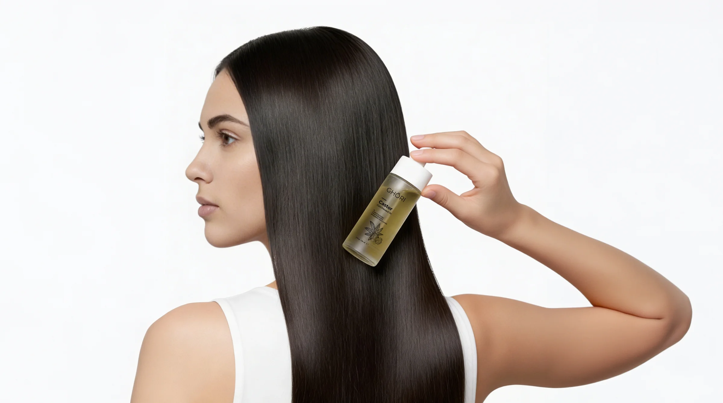 Ghori Premium Cold-Pressed Castor Oil 60 ML — view 5