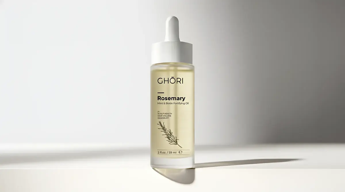 Ghori Rosemary & Biotin Hair Oil with Mint