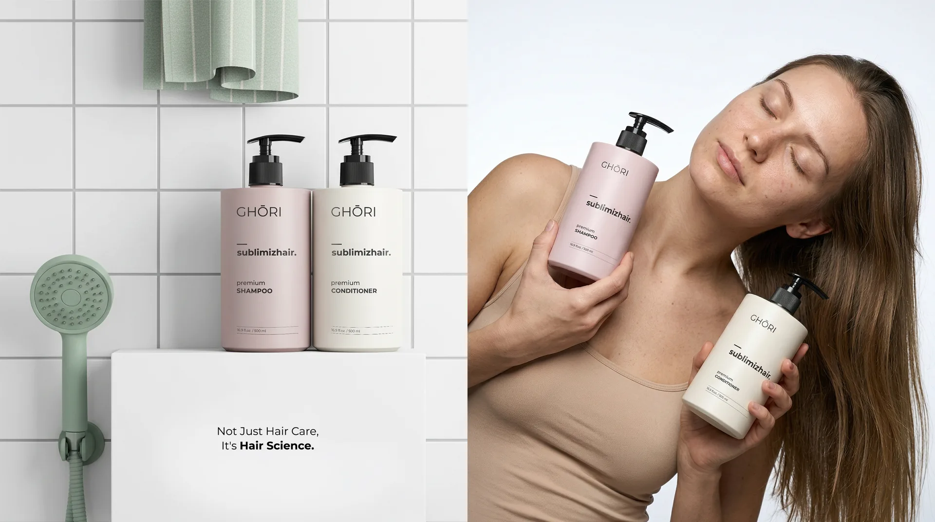 Ghori Sublimizhair shampoo and conditioner
