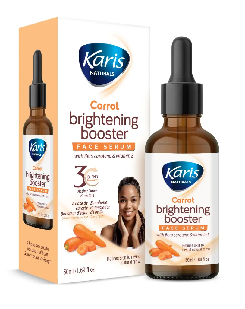 Karis Naturals Carrot Brightening Booster Face Serum 
